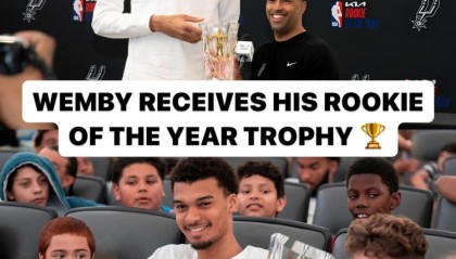  马刺新秀文班亚马斩获月最佳新秀  