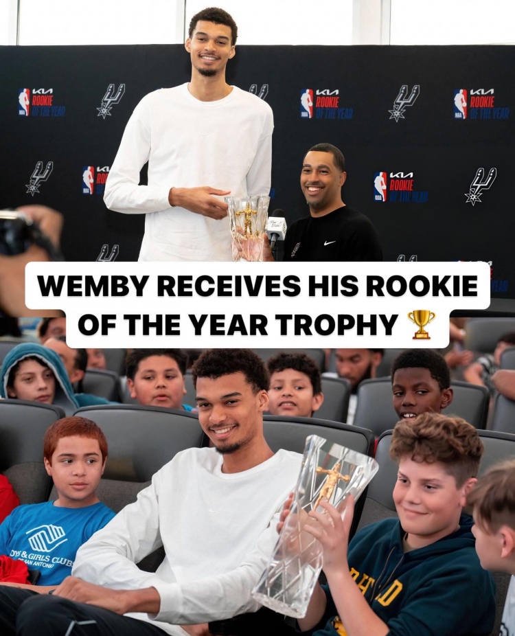  马刺新秀文班亚马斩获月最佳新秀  